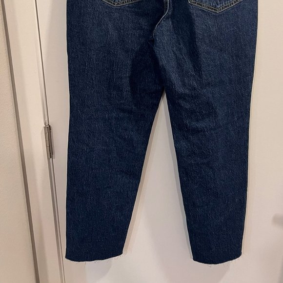 High-rise OG Straight Ankle Jeans for Women OLD NAVI - Picture 3 of 6